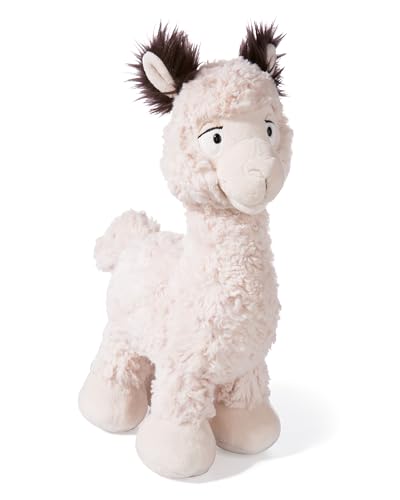 NICI Kuscheltier Alpaka Elli 25cm beige - Stofftier aus weichem Plüsch, niedliches Plüschtier zum Kuscheln und Spielen, für Kinder & Erwachsene - tolle Geschenkidee - 61505
