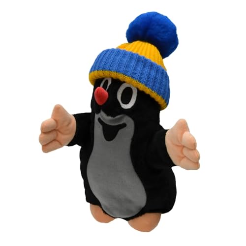Trullala 25632 - Maulwurf Mütze, Handpuppe
