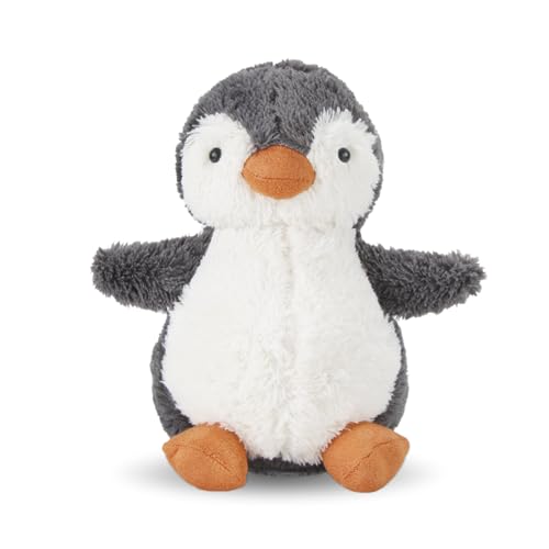 Kuscheltier Pinguin Plüschtier,Plüschtier Pinguin Geschenk, Pudgy Penguins Plush（Grau）
