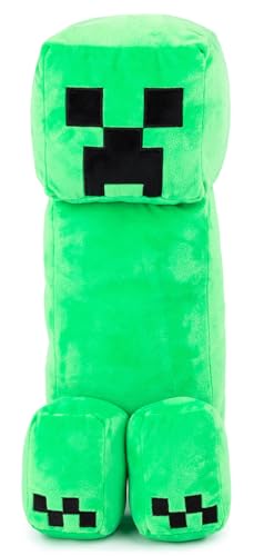 Jay Franco Minecraft Creeper Kuschelkissen mit Füllung – 50 cm weiche Plüschfigur