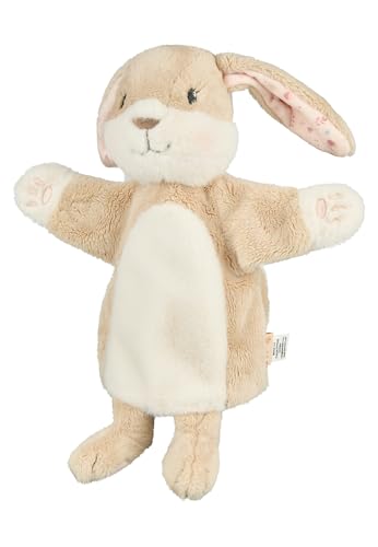 Sterntaler Handpuppe Hase Hanni - weiches Spielzeug zum Puppentheater - Erzählen, Kuscheln & Sprachförderung - Perfekter Spielkamerad & Geschenkidee - für Mädchen, quarzrosa