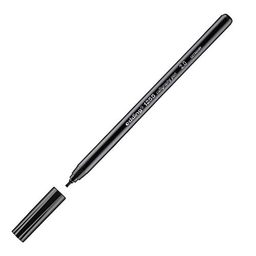 edding Kalligrafie-Stift edding 1255 calligraphy pen, 2,0 mm, schwarz