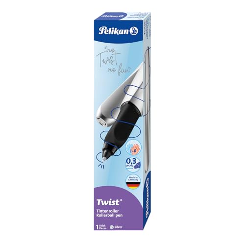 Pelikan Tintenroller Twist R457 Silber FS