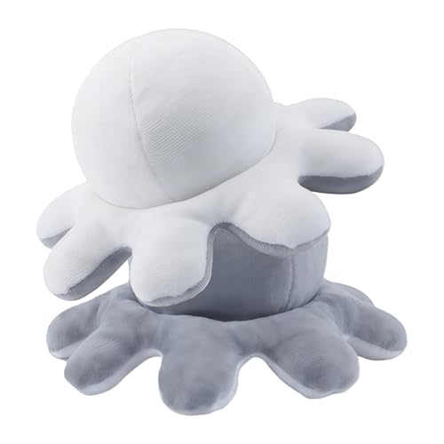 Oktopus Plüsch, Stimmungs Oktopus Kuscheltier, Doppelseitiges Wenden Mood Octopus Plüschtier Kuscheltier, Charmant und Reizvoll Kinder Plüschtier Spielzeug für Kinder Mädchen Jungen Geschenk