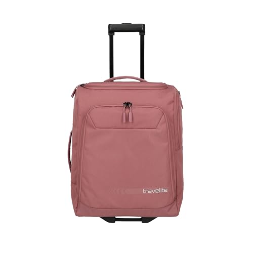 Travelite Trolley Reisetasche mit Rollen klein, Kick Off, praktischer Boardcase Handgepäck Trolley für Urlaub und Sport, 55 cm, 44 Liter