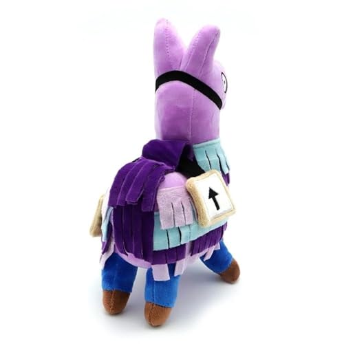 wiztex Alpaka Kuscheltier 34 cm - Betrachtende Augen Lama Plüschtier - Alpaca Stofftier Geschenk für Kinder und Fans