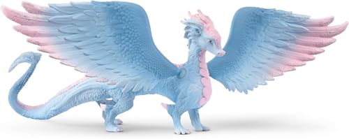 SCHLEICH BAYALA | Kristalldrache 70833 | detailgetreue, Fantastische Sammelfiguren | Drache mit beweglichen Flügeln | Geschenk für Mädchen und Jungen | Spielfigur ab 5 Jahren | 32 x 25 x 15 cm