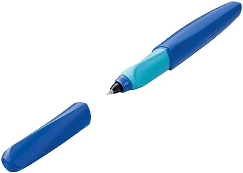 Pelikan Tintenroller Twist, universell für Rechts- und Linkshänder, Deep Blue, 1 Stück