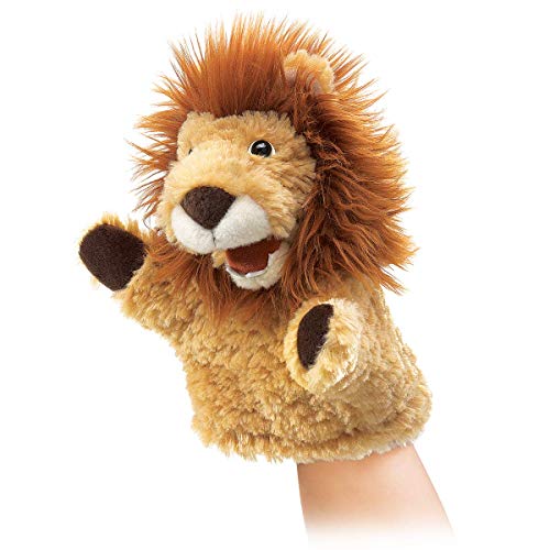 Folkmanis Little Lion Hand Puppet,18cm