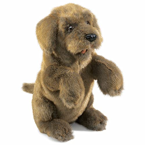 Folkmanis Sitting Dog Hand Puppet