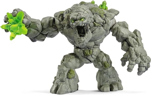 SCHLEICH ELDRADOR Creatures | Steinmonster 70141 Monster Spielfigur mit beweglichen Armen & drehbarem Torso | detailgetreu & imposant | Geschenk für Kinder ab 7 Jahren | 20 x 9 x 12 cm