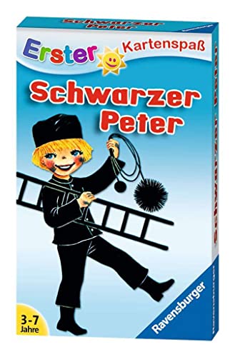 Ravensburger 20431 - Schwarzer Peter - Kaminkehrer, Kartenspiel ab 3 Jahren