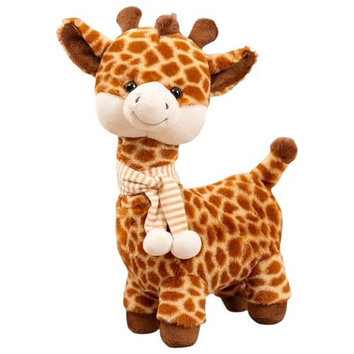 PDirat Giraffe Kuscheltier, Süße Kuscheltiere, Kuschelbegleiter, 30 cm Giraffen Plüschtier zum Kuscheln und Entspannen