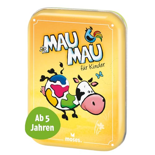 moses. Verlag GmbH moses. 90321 Mau-Mau Kartenspiel | Spiele-Klassiker | Für Kinder ab 5 Jahren, Yellow