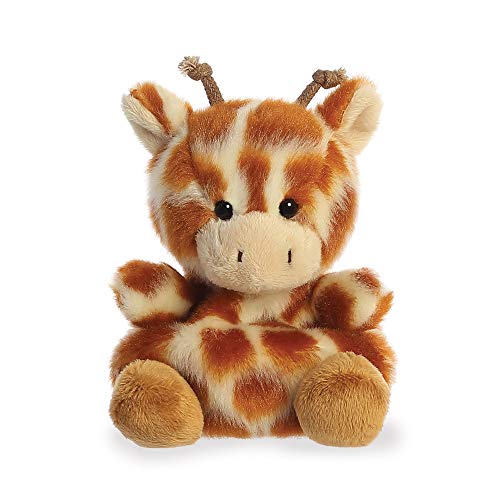 Aurora 33476 Palm Pals 33477 Plüschtier, Giraffe, 12,7 cm, Mehrfarbig