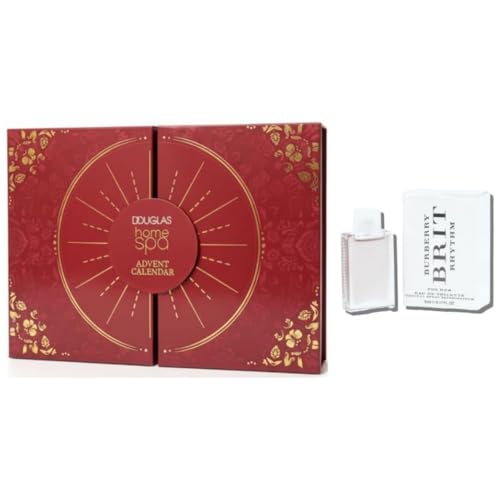 DOUGLAS Adventskalender 2025 HOME SPA Beauty Wert 300 €, Frauen + Mädchen Kosmetik & Pflege Advent Kalender, 24 Geschenke, Skincare Frau, Adventkalender Damen inkl. Dermolin Creme