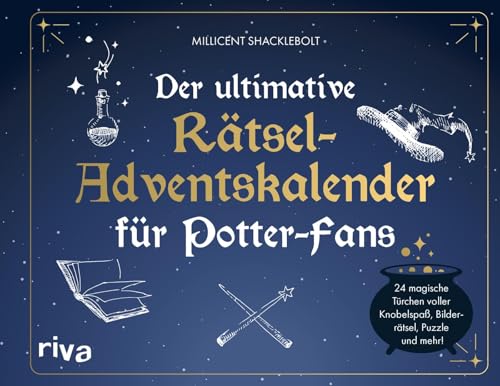 Der ultimative Rätsel-Adventskalender für Potter-Fans: Geschenk für Harry-Potter-Fans zur Vorweihnachtszeit