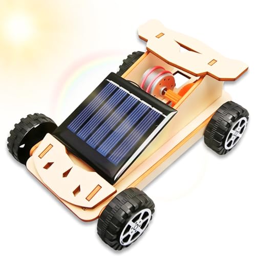 Solar holzbausatz Kinder ab 8 Jahre,Solar bausatz Kinder,Holzmodellbausatz, 3D-Puzzle, Spielzeug,für Jungen Mädchen ab 8 9 10+ Jahren,Weihnachten Geburtstag Ostern Geschenke