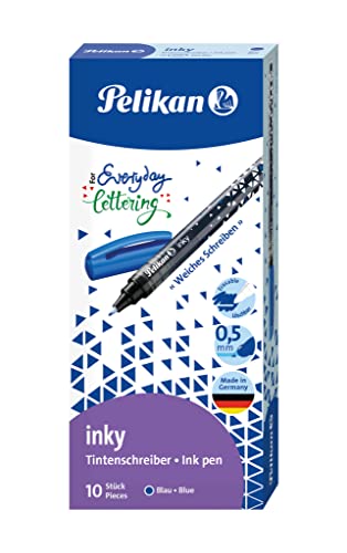 Pelikan Tintenschreiber Inky 273, blau, 10 Stück