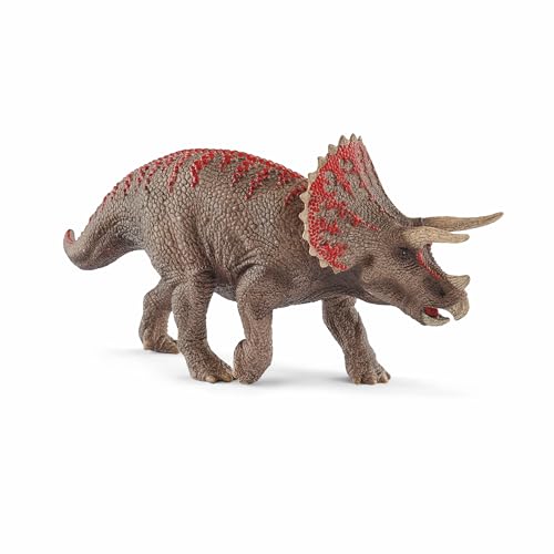 SCHLEICH Dinosaurs | Triceratops 15000 | detailgetreuer Dino | Dinosaurier Spielzeug zum Sammeln | tolles Geschenk für Mädchen und Jungen | Dino Spielzeug ab 3 Jahre | 21 x 5 x 10 cm