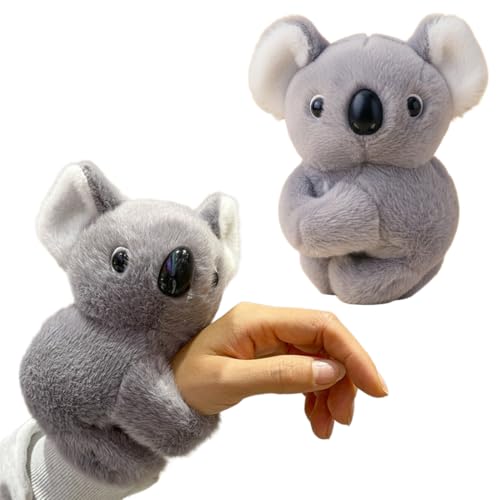 PEVRUAY Emotionales Koala, lubaru koala -Unterstützungs-Plüschtier, realistische Umarmungen, Komfort auf Nachfrage, Schlafhilfe, Angstlinderung