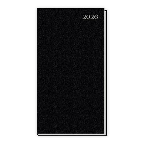 TRÖTSCH - Taschenterminer schwarz 2026: Wochenkalender