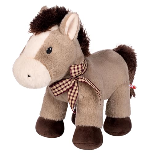 FANCY Kuscheltier Pferd 32 cm, Unser Pony Plüschtier - EIN gutes Geschenk für Kinder und Erwachsene, Pferd Kuscheltier 0+ ktn