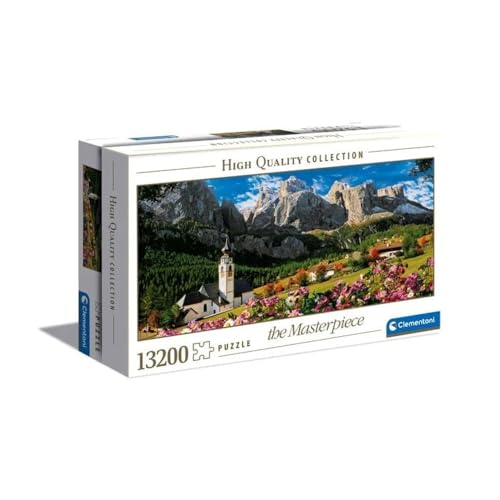 Clementoni 38007 Sellagruppe Dolomiten – Puzzle 13200 Teile, Geschicklichkeitsspiel für die ganze Familie, Erwachsenenpuzzle ab 14 Jahren