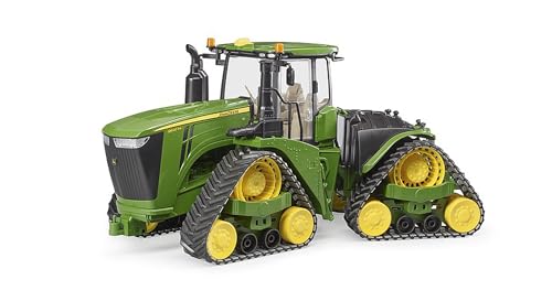 bruder 04055 - John Deere 9620X mit Raupenlaufwerk - 1:16 Bauernhof, Landwirtschaft, Feldarbeit, Traktor, Trecker, Schlepper, Bulldog, Kettenfahrzeug