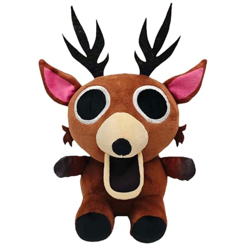 LUKIUP 99 Nights In The Forest Deer Kuscheltier, Weiches Gefülltes Tier Puppe Plüschspielzeug für Erwachsene Jungen und Mädchen, Für Karneval Halloween Geburtstage
