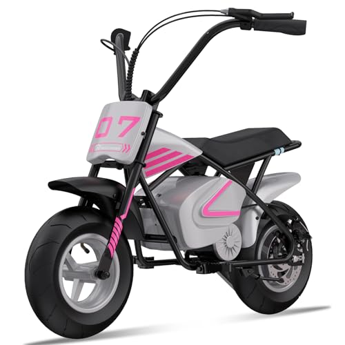 EVERCROSS EV07M Kinder Elektro-Motorrad mit 11“ Reifen, 20km/h Geschwindigkeit & 15km Reichweite, geeignet für 3-10 jährige Jungen & Mädchen