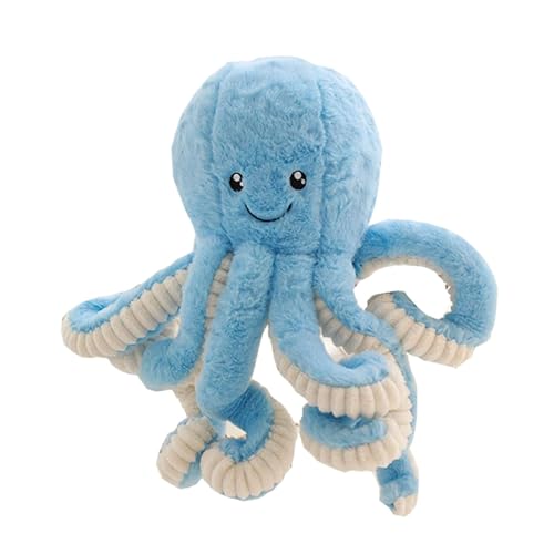 YQYCE 18 cm Lila Oktopus Spielzeug, Oktopus Kuscheltier, Weiches Meeresplüschtier, Beruhigendes Kuscheltier Mit Tentakeln, Babyzimmer Dekoration, Octopus Kuscheltiers