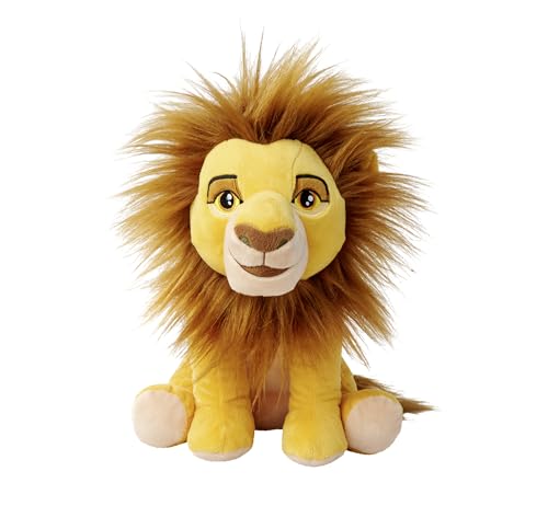 Disney Lion King, 30 Jahre König der Löwen, Mufasa, 25cm Plüschtier, ab den ersten Lebensmonaten geeignet