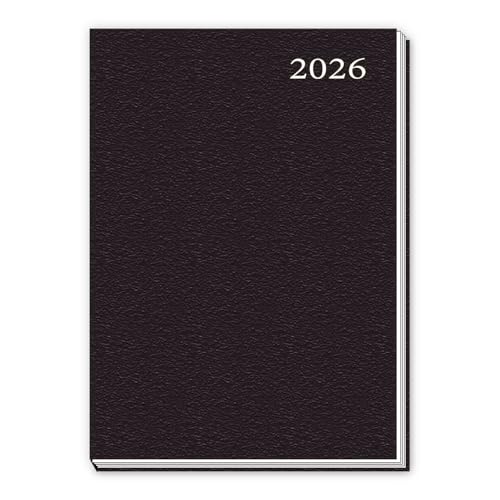 TRÖTSCH - Taschenkalender A7 | Schwarz | 2026: Mini-Terminkalender