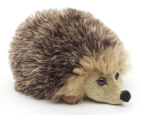 Uni-Toys - Igel grau-braun - 15 cm (Länge) - Plüsch-Waldtier - Plüschtier, Kuscheltier