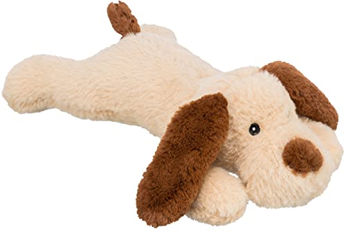 Trixie Hundespielzeug Plüschtier Benny – kuscheliges Stofftier für Hunde, waschbar & robust – ideales Welpenspielzeug & Geräuschloser Kuschelpartner aus Plüsch, 30cm - 35959
