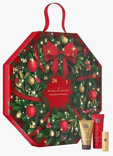 Rituals The Ritual of Advent Wreath 2025 – Luxus Adventskalender mit 24 Beauty Überraschungen – Körperpflege, Duft & Wellness Geschenkset für Frauen und Männer