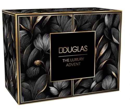 DOUGLAS Adventskalender 2025 Beauty LUXURY, Frauen + Mädchen Kosmetik & Pflege Advent Kalender, 24 Geschenke Wert 350 €, Skincare Frau, Adventkalender Damen