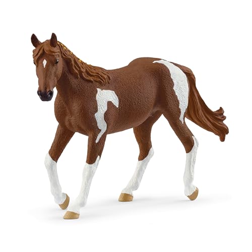 schleich Horse Club | Paint Horse Stute 14901 | detailgetreues Pferd | tolles Geschenk für Mädchen und Jungen | Spielzeug für Kinder ab 5 Jahren | 4 x 15 x 11 cm