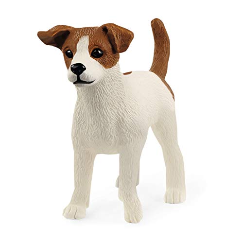 SCHLEICH 13916 Jack Russell Terrier, ab 3 Jahren, Farm World - Spielfigur, 5 x 2 x 4 cm