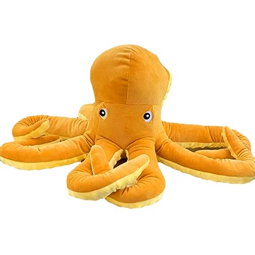 Trayosin Plüschtier Oktopus Kreative Plüsch Puppe Krake Kuscheltier Weiches Spielzeug Neugeborenes, Baby Schlafen Beschwichtigen Sie Puppe Plüschtier