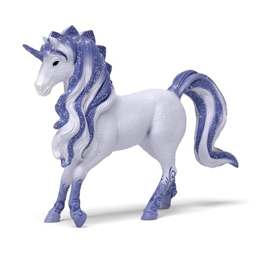 schleich BAYALA | Cosmos Einhorn Hengst 70858 | detailgetreue, Fantastische Figuren | tolles Geschenk für Mädchen und Jungen | wunderschöne Sammelfiguren | Spielfigur ab 5 Jahren | 17 x 4 x 12 cm