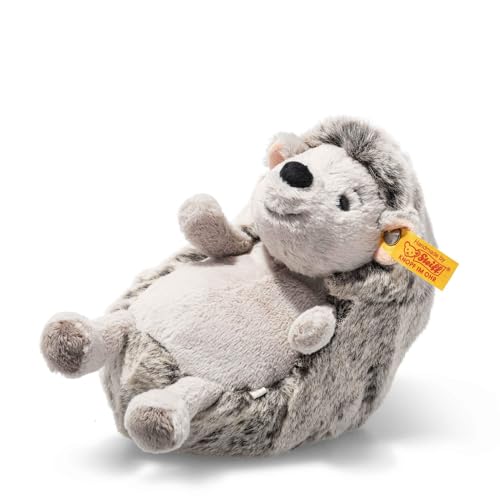 Steiff 074387 Soft Cuddly Friends Hedgy Igel 16cm, grau meliert, Seasame