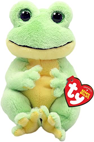 TY Snapper Frosch Beanie Bellie Regulär 6' | Beanie Baby Weiches Plüschtier | Sammlerstück Kuscheliger Stoffteddy