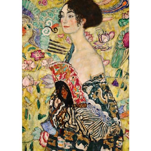MISITU Puzzle 2000 Teile für Erwachsene Gustav Klimt Puzzle 2000 Kunst Erwachsenen Puzzles