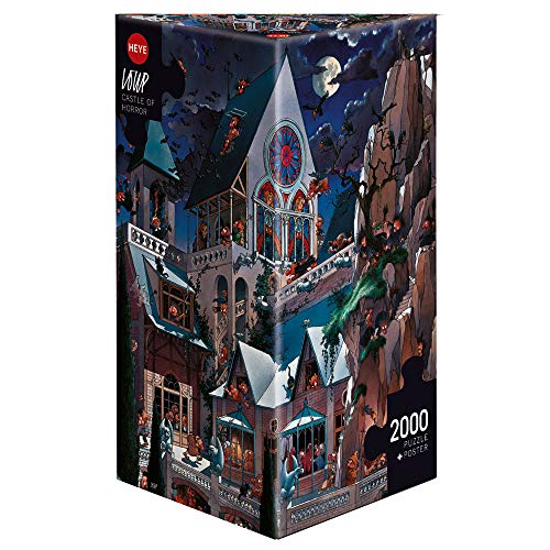 HEYE 26127 Loup Castle Horror Puzzle 2000 Teile