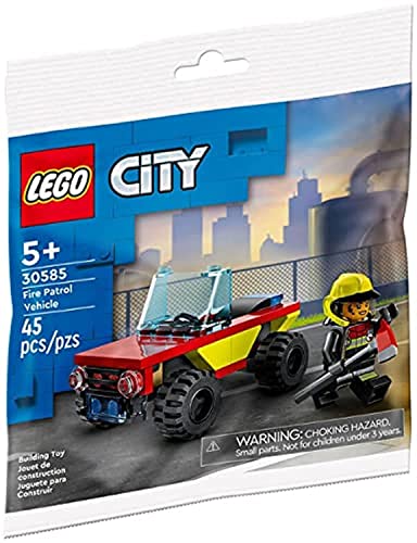 Lego - LEGO City 30585 Feuerwehr Wagen mit Figur Feuerwehrmann Feuerwehrauto Neu + OVP