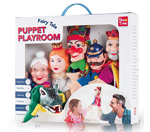 abgee 842 7330/6 EA Large 5 Handpuppen Zauberer von Oz, rot