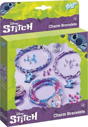 TM ESSENTIALS Stitch Charm-Armbänder/verschiedene Möglichkeiten für kreatives Austoben/Armband selber machen