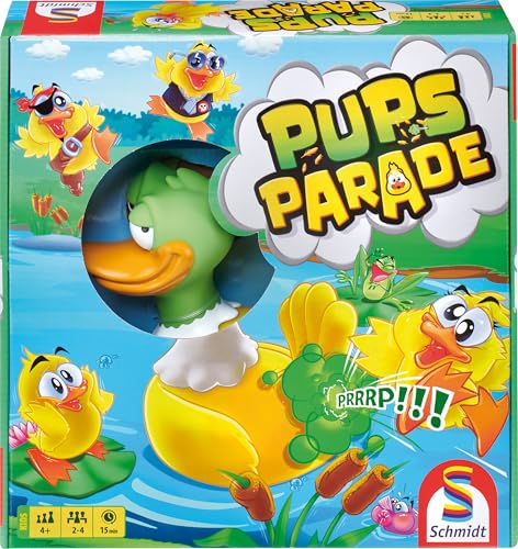 Schmidt Spiele 40665 Pupsparade, Kinderspiel, Actionspiel ab 4 Jahren